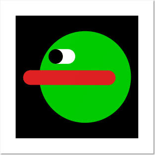 circle pepe Posters and Art